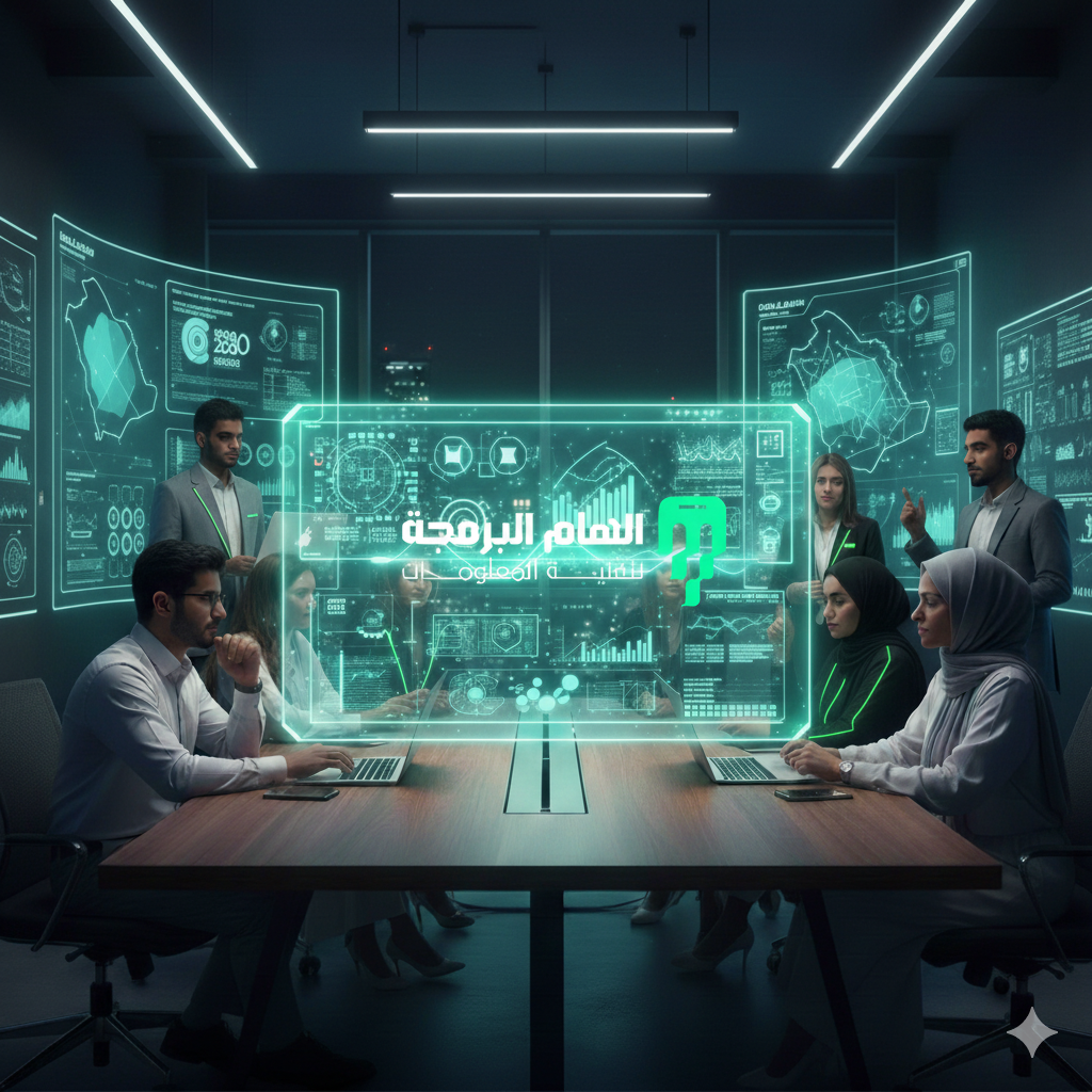 شعار مؤسسة إلهام البرمجة لتقنية المعلومات